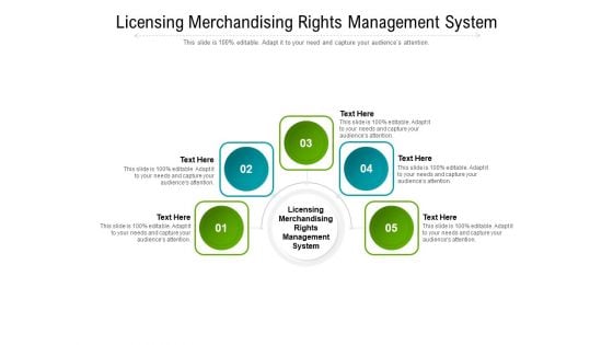 Licensing Merchandising Rights Management System Ppt PowerPoint Presentation Ideas Icons Cpb Pdf