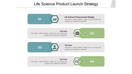 Life Science Product Launch Strategy Ppt PowerPoint Presentation Slides Clipart Cpb Pdf