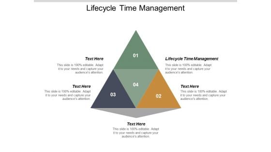 Lifecycle Time Management Ppt PowerPoint Presentation Tips Cpb