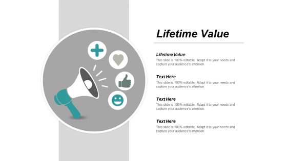 Lifetime Value Ppt PowerPoint Presentation Outline Outfit Cpb