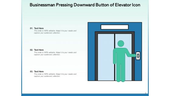 Lift Icon Businessman Arrows Ppt PowerPoint Presentation Complete Deck