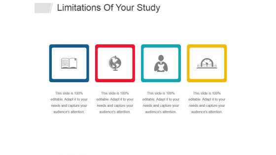 Limitations Of Your Study Ppt PowerPoint Presentation Infographic Template Inspiration