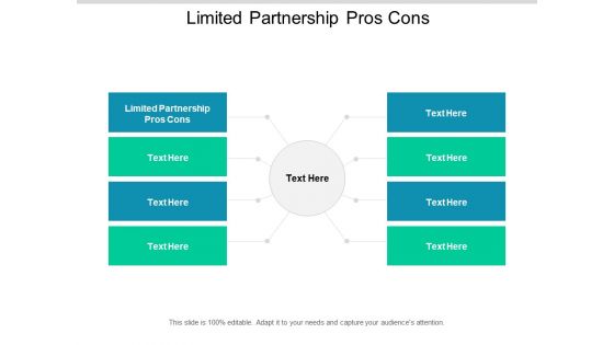 Limited Partnership Pros Cons Ppt PowerPoint Presentation Gallery Graphics Template Cpb Limited Partnership Pros Cons Ppt PowerPoint Presentation Gallery Graphics Template Cpb