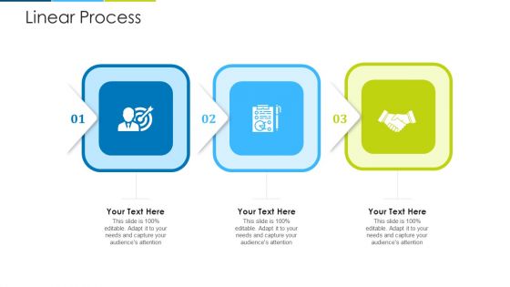 Linear Process Ppt Model Slide Download PDF