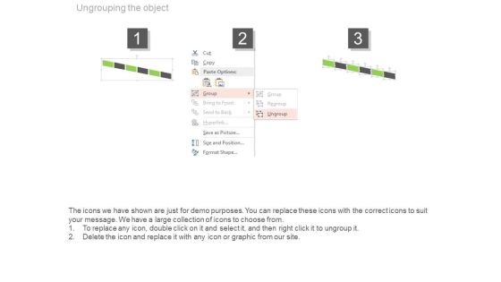 Linear Sequential Year Based Timeline Diagram Powerpoint Slides Slide03