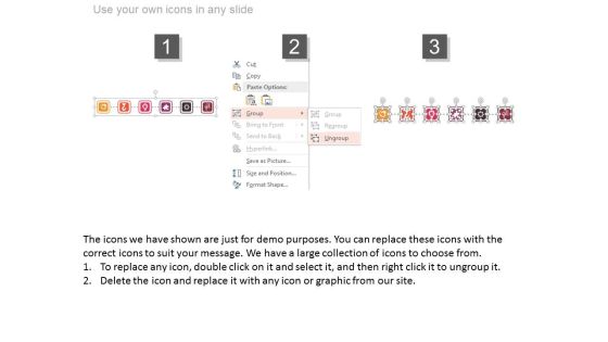 Linear Timeline Steps For Year Based Analysis Powerpoint Slides Slide03