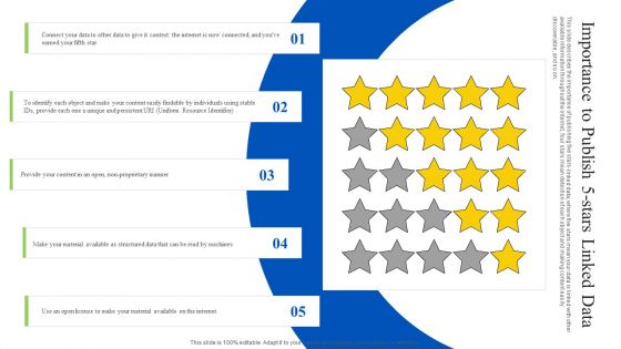 Linked Data Visualization Importance To Publish 5 Stars Linked Data Clipart PDF Linked Data Visualization Importance To Publish 5 Stars Linked Data Clipart PDF