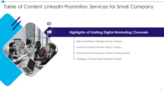 Linkedin Promotion Services For Small Company Ppt PowerPoint Presentation Complete Deck With Slides