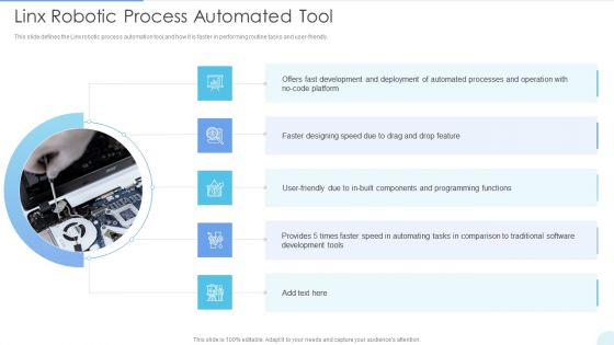 Linx Robotic Process Automated Tool Rules PDF