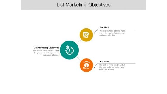 List Marketing Objectives Ppt PowerPoint Presentation Gallery Ideas Cpb Pdf