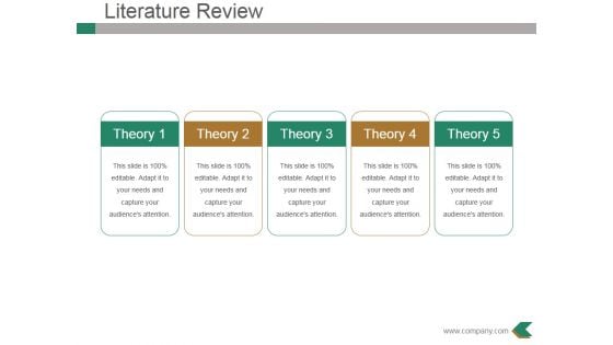 Literature Review Ppt PowerPoint Presentation Show Introduction