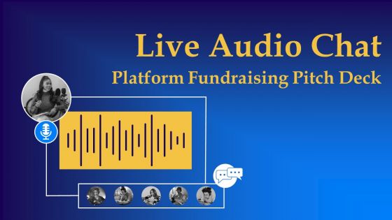 Live Audio Chat Platform Fundraising Pitch Deck Ppt PowerPoint Presentation Complete Deck With Slides