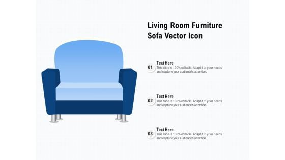 Living Room Furniture Sofa Vector Icon Ppt PowerPoint Presentation Gallery Backgrounds PDF