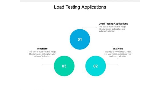 Load Testing Applications Ppt PowerPoint Presentation File Templates Cpb