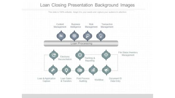 Loan Closing Presentation Background Images