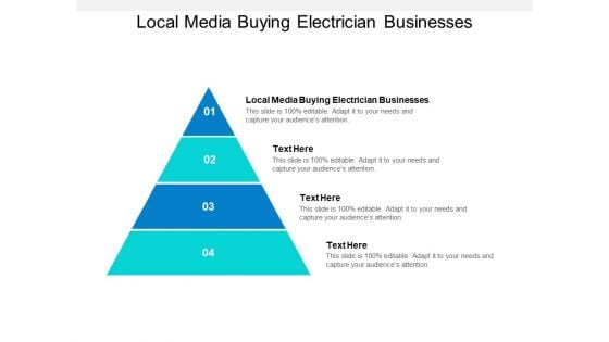 Local Media Buying Electrician Businesses Ppt PowerPoint Presentation Gallery Microsoft Cpb