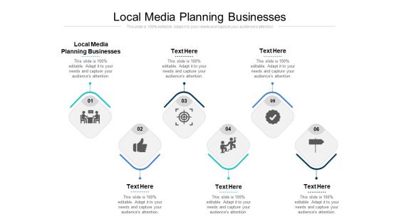 Local Media Planning Businesses Ppt PowerPoint Presentation Inspiration Format Ideas Cpb