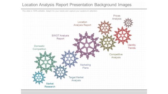 Location Analysis Report Presentation Background Images