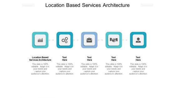 Location Based Services Architecture Ppt PowerPoint Presentation Inspiration Gallery Cpb Pdf