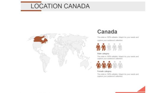 Location Canada Ppt PowerPoint Presentation Tips