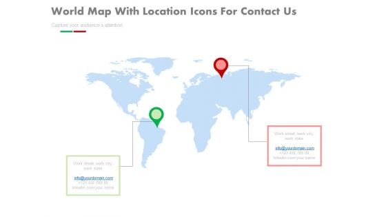 Location Information Of Global Offices PowerPoint Slides