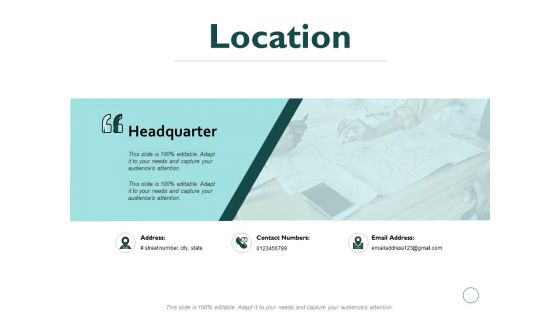 Location Information Ppt PowerPoint Presentation Professional Visual Aids