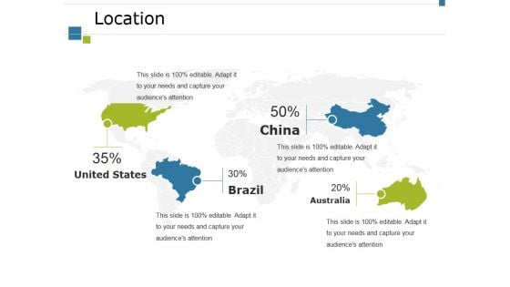 Location Ppt PowerPoint Presentation Gallery Outline