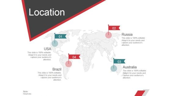 Location Ppt PowerPoint Presentation Inspiration Graphics Tutorials