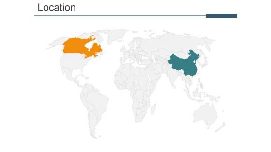 Location Template 2 Ppt PowerPoint Presentation Model Gridlines