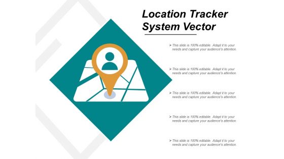 Location Tracker System Vector Ppt PowerPoint Presentation Gallery Maker