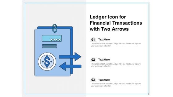 Log Book Icon Business Financial Ppt PowerPoint Presentation Complete Deck