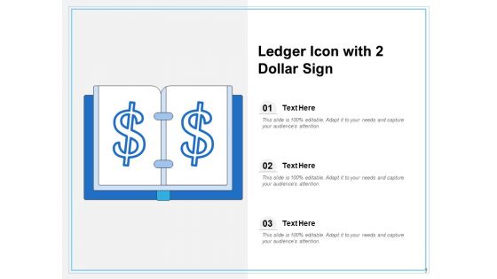 Log Book Icon Business Financial Ppt PowerPoint Presentation Complete Deck