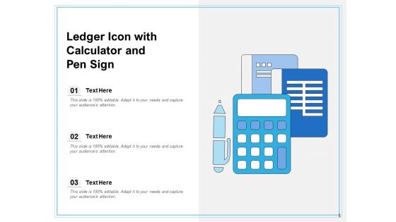 Log Book Icon Business Financial Ppt PowerPoint Presentation Complete Deck