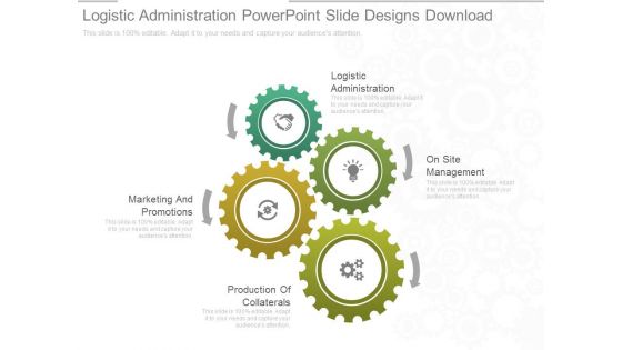 Logistic Administration Powerpoint Slide Designs Download