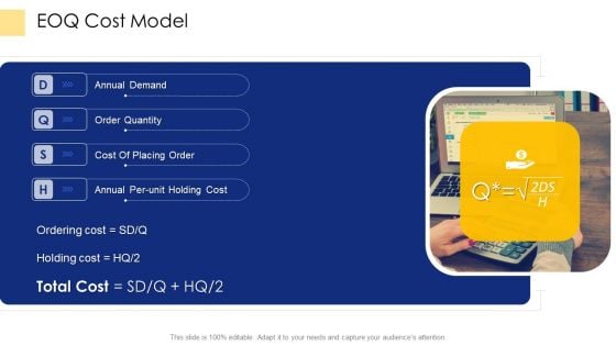 Logistic Network Administration Solutions EOQ Cost Model Ppt Gallery Diagrams PDF