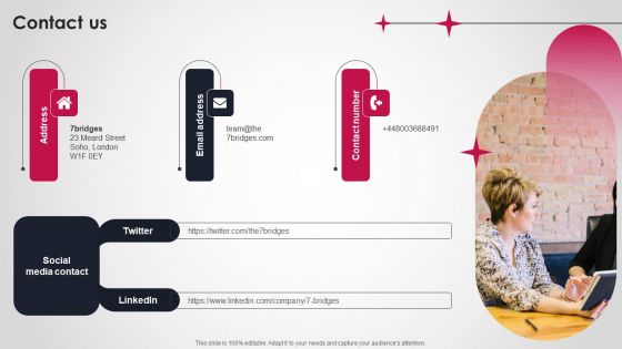 Logistics And Supply Chain Platform Funding Pitch Deck Contact Us Structure PDF