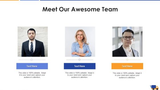 Logistics Approach To Improve Supply Chain Performance Meet Our Awesome Team Mockup PDF Logistics Approach To Improve Supply Chain Performance Meet Our Awesome Team Mockup PDF