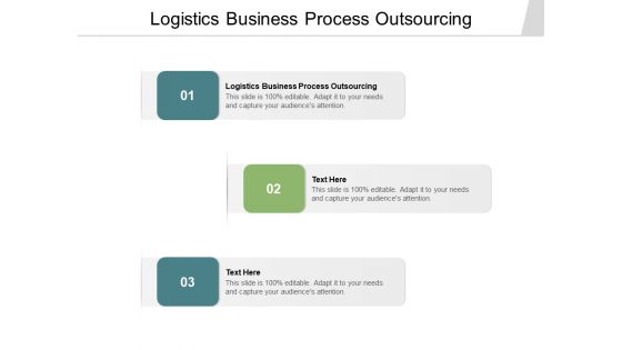 Logistics Business Process Outsourcing Ppt PowerPoint Presentation Icon Mockup Cpb Pdf