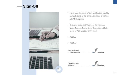 Logistics Business Proposal Ppt PowerPoint Presentation Complete Deck With Slides Slide16