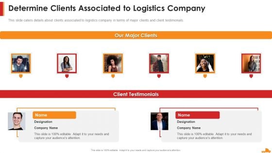 Logistics Company Capital Funding Elevator Determine Clients Associated Structure PDF Logistics Company Capital Funding Elevator Determine Clients Associated Structure PDF