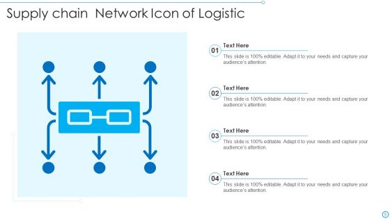 Logistics Icon Ppt PowerPoint Presentation Complete With Slides
