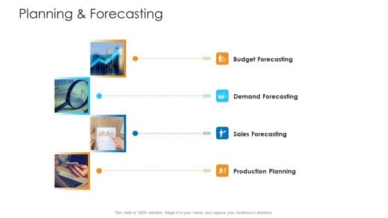 Logistics Management Framework Planning And Forecasting Infographics PDF