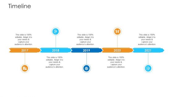 Logistics Management Framework Timeline Template PDF