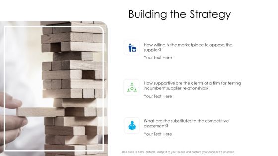 Logistics Management Services Building The Strategy Mockup PDF