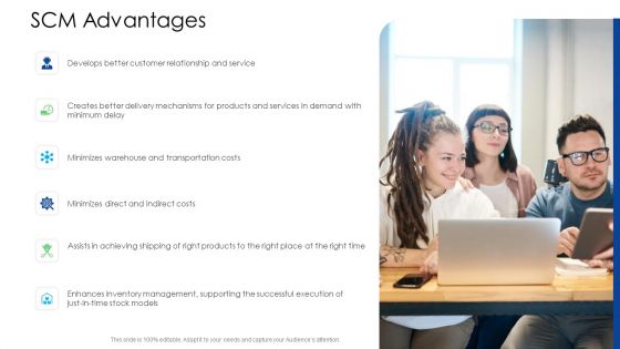 Logistics Management Services SCM Advantages Structure PDF