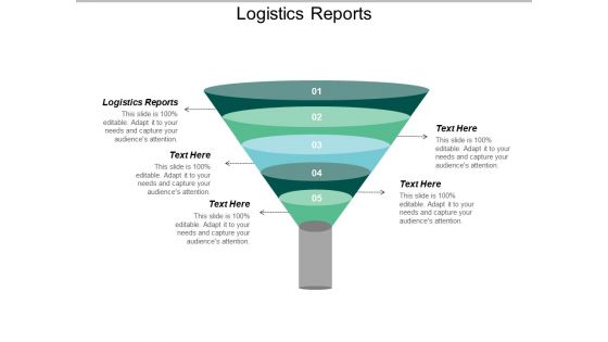 Logistics Reports Ppt PowerPoint Presentation Icon Introduction Cpb