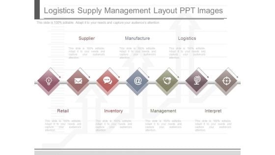 Logistics Supply Management Layout Ppt Images