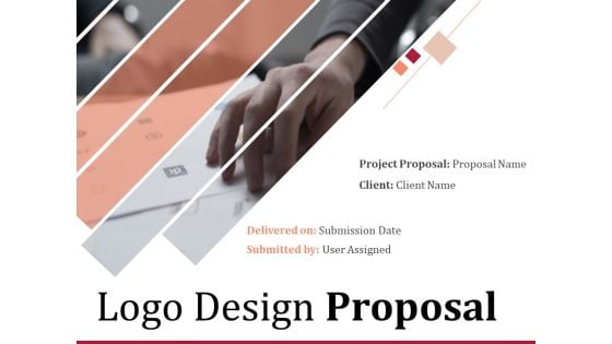 Logo Design Proposal Ppt PowerPoint Presentation Complete Deck With Slides