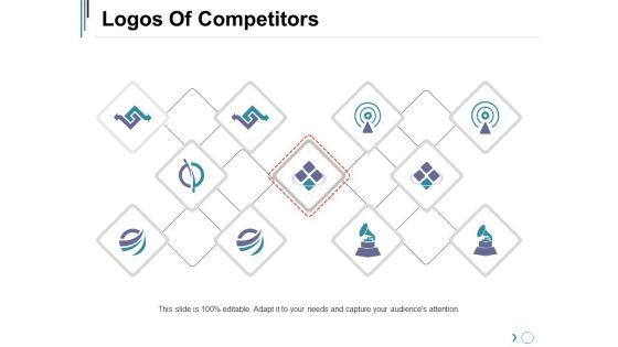 Logos Of Competitors Ppt PowerPoint Presentation Deck