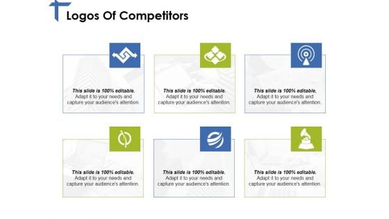 Logos Of Competitors Ppt PowerPoint Presentation Outline Show